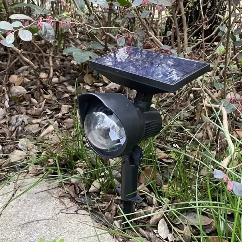 Outdoor Solar Rotating Color Projection Lamp - Cartsfy Inc.
