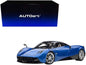 Pagani Huayra Metallic Blue with Black Top and Silver Wheels 1/12 Model Car by Autoart Cartsfy Inc.