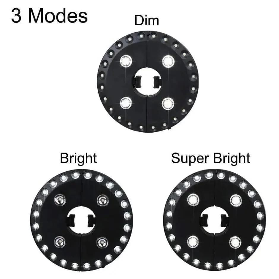 Patio Umbrella Light 3 Brightness Modes Cordless 28 LED Lights DailySale Default Title Default Title-