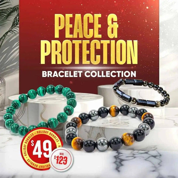 Peace & Protection Bracelet Collection - Healing Jewelry