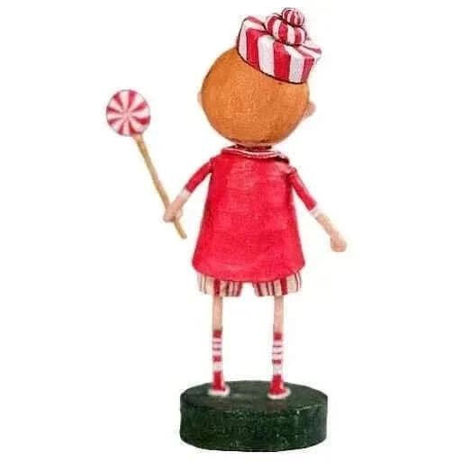 Peppermint Pete Christmas Figurine by Lori Mitchell Cartsfy Inc.