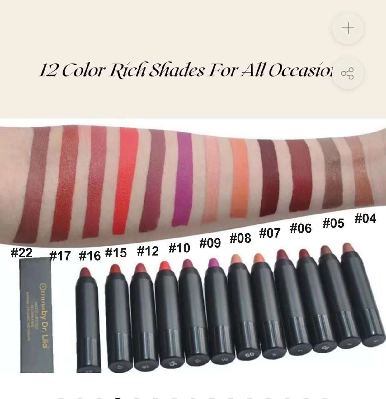 Perfect Lip Crayon – Hydrating, Buildable, Vegan & Gluten-Free Lipstick Balm Pencil Cartsfy Inc.
