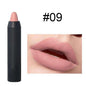 Soft pink lip crayon pencil with black cap, shade #09
