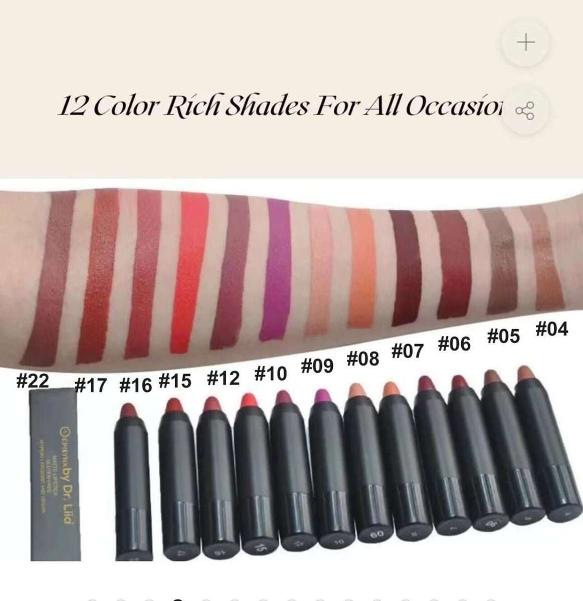 Perfect Lip Crayon – Hydrating, Buildable, Vegan & Gluten-Free Lipstick Balm Pencil Cartsfy Inc.
