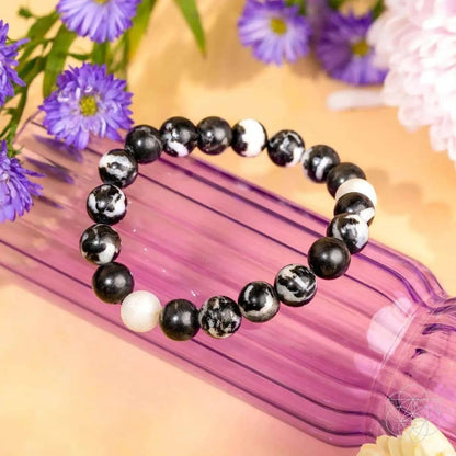 Permission to Pause - The Zebra Jasper Bracelet Conscious Items Default Title Default Title-