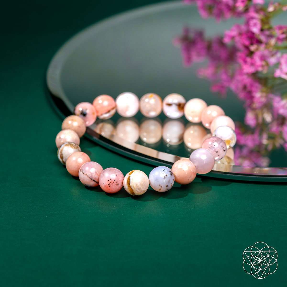 Peruvian Pink Opal Bracelet Cartsfy Inc.