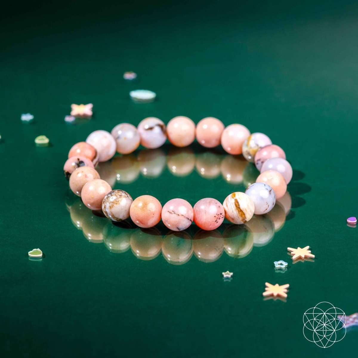 Peruvian Pink Opal Bracelet Cartsfy Inc.