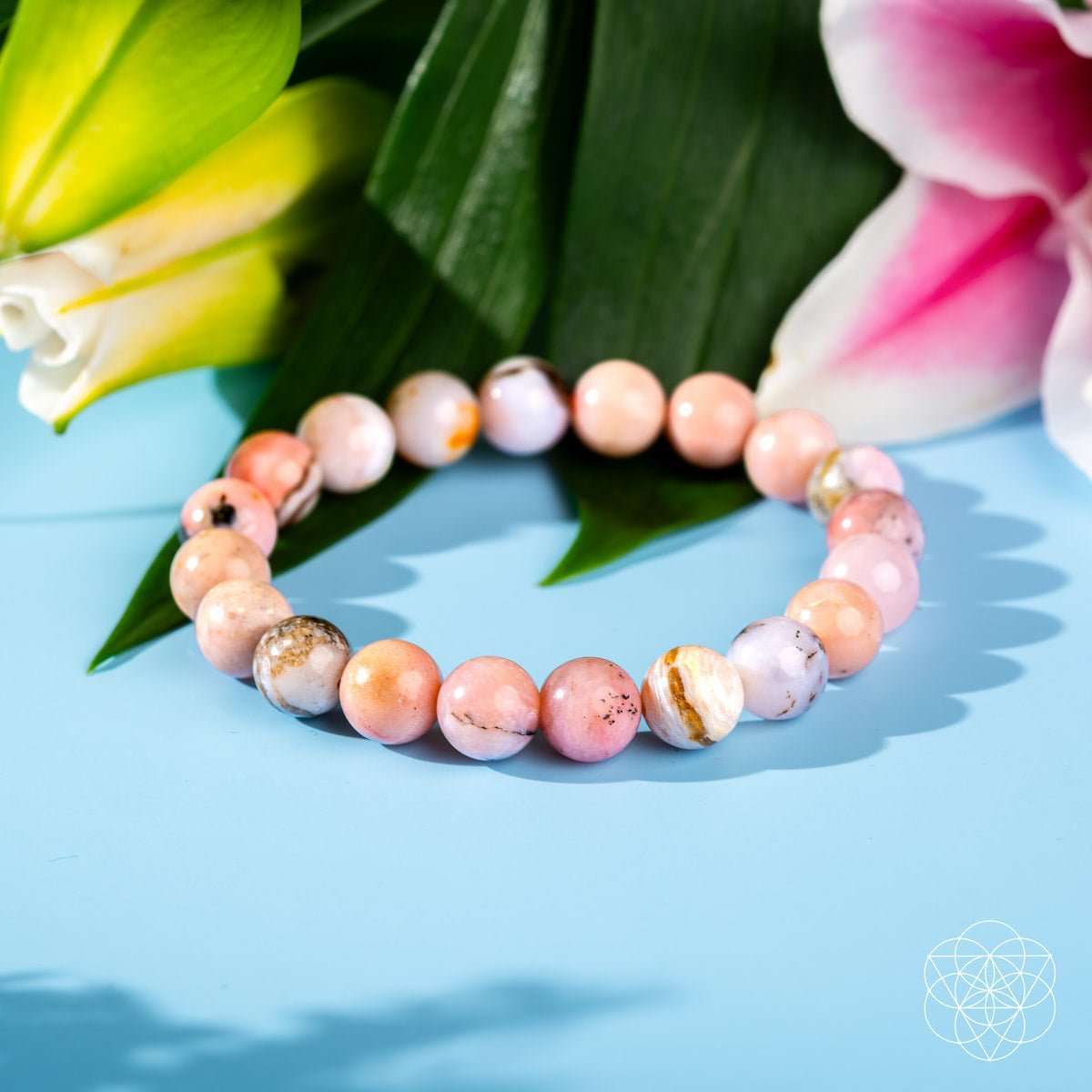 Peruvian Pink Opal Bracelet Cartsfy Inc.