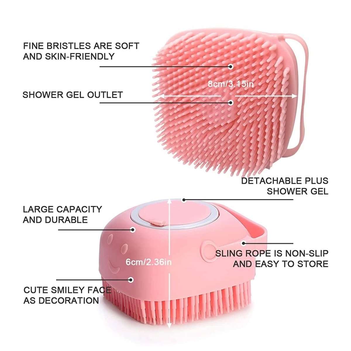 Pet Bath Brush Dog Scrubber Cartsfy Inc.