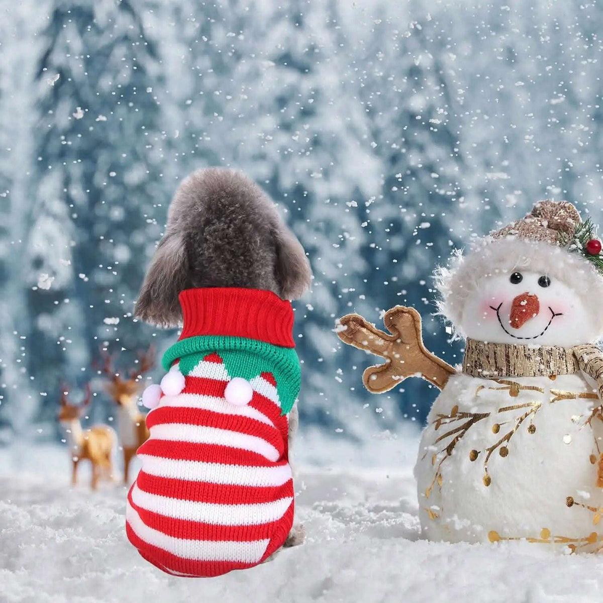 Pet Christmas Turtleneck Sweater Cartsfy Inc.