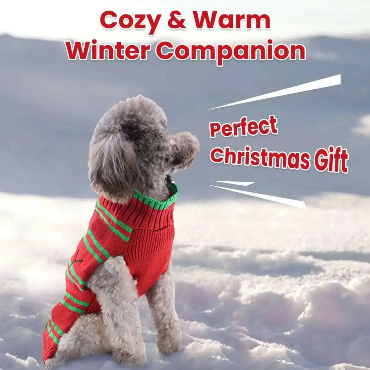 Pet Christmas Turtleneck Sweater Cartsfy Inc.