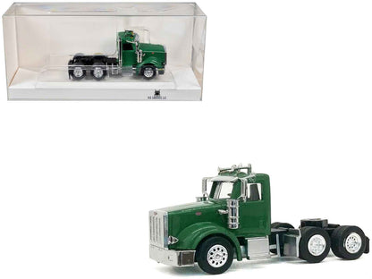 Peterbilt 367 Day Cab Green 1/87 (HO) Scale Plastic Model Car by HO Logistics Cartsfy Inc.