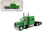 Peterbilt 389 Truck Tractor with Sleeper Cab Lime Green 1/87 (HO) Scale Plastic Model Car by HO Logistics Cartsfy Inc.