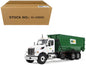 Peterbilt 567 Refuse Garbage Truck with 40 Yard Roll-Off Container "Waste Management" White and Green 1/34 Diecast Model by First Gear Miniature Motors Default Title Default Title-