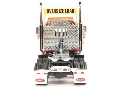 Peterbilt 589 Tandem-Axle Truck Tractor with Day Cab Legendary Red "Transport Series" 1/32 Diecast Model by Diecast Masters Cartsfy Inc.