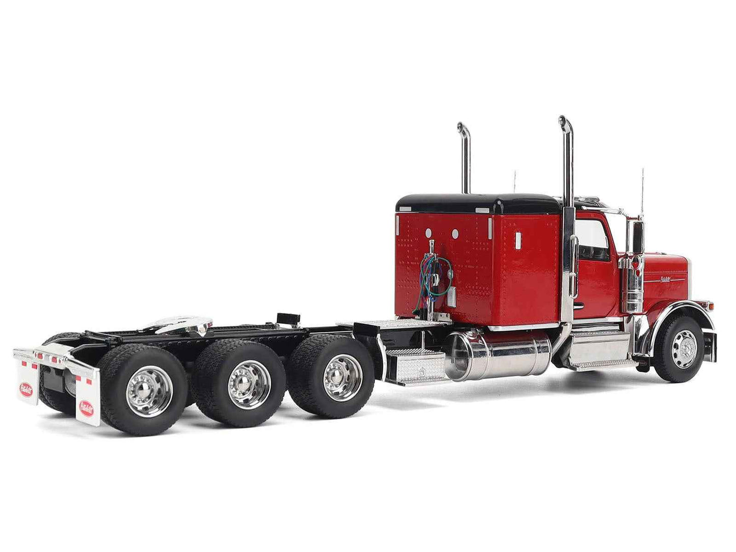 Peterbilt 589 Tridem-Axle Legendary Package Truck Tractor with 58" Sleeper Legendary Red "Transport Series" 1/32 Diecast Model by Diecast Masters Cartsfy Inc.