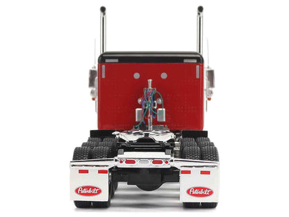 Peterbilt 589 Tridem-Axle Legendary Package Truck Tractor with 58" Sleeper Legendary Red "Transport Series" 1/32 Diecast Model by Diecast Masters Cartsfy Inc.
