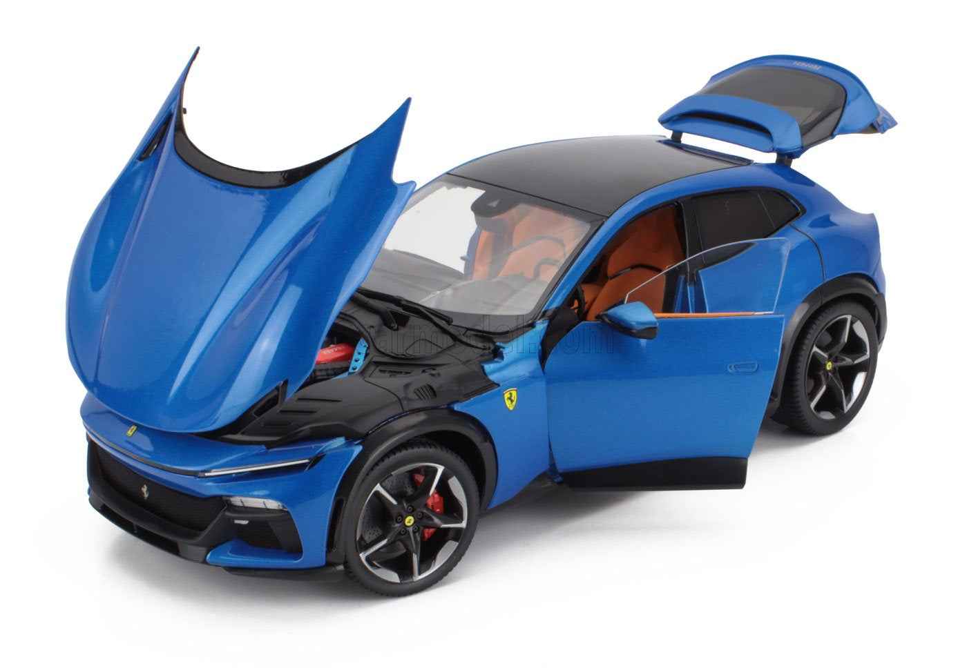 Polistil 2022 Ferrari Purosangue Blu Corsa (Blue Metallic) High Fidelity 1:18 Cartsfy Inc.