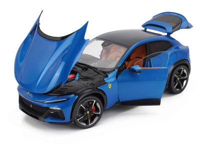 Polistil 2022 Ferrari Purosangue Blu Corsa (Blue Metallic) High Fidelity 1:18 Cartsfy Inc.