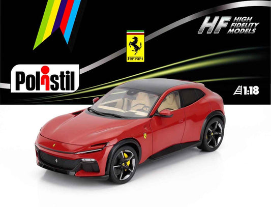 Polistil 2022 Ferrari Purosangue Rossa Corsa High Fidelity 1:18 Cartsfy Inc.
