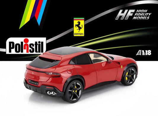 Polistil 2022 Ferrari Purosangue Rossa Corsa High Fidelity 1:18 Cartsfy Inc.