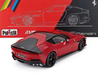 Polistil 2024 Ferrari 12Cilindri Rosso Corsa (Ferrari Red) High Fidelity WITH DISPLAY 1:18 STM Diecast Default Title Default Title-