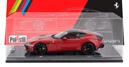 Polistil 2024 Ferrari 12Cilindri Rosso Corsa (Ferrari Red) High Fidelity WITH DISPLAY 1:18 STM Diecast Default Title Default Title-