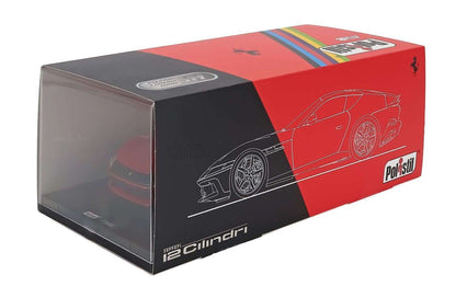 Polistil 2024 Ferrari 12Cilindri Rosso Corsa (Ferrari Red) High Fidelity WITH DISPLAY 1:18 STM Diecast Default Title Default Title-