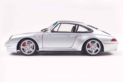 Solido 1996 Porsche 911 (993) Carrera 4S Coupe Polar Silver 1:18