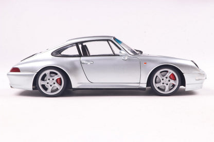 Solido 1996 Porsche 911 (993) Carrera 4S Coupe Polar Silver 1:18