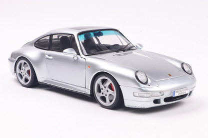 Solido 1996 Porsche 911 (993) Carrera 4S Coupe Polar Silver 1:18