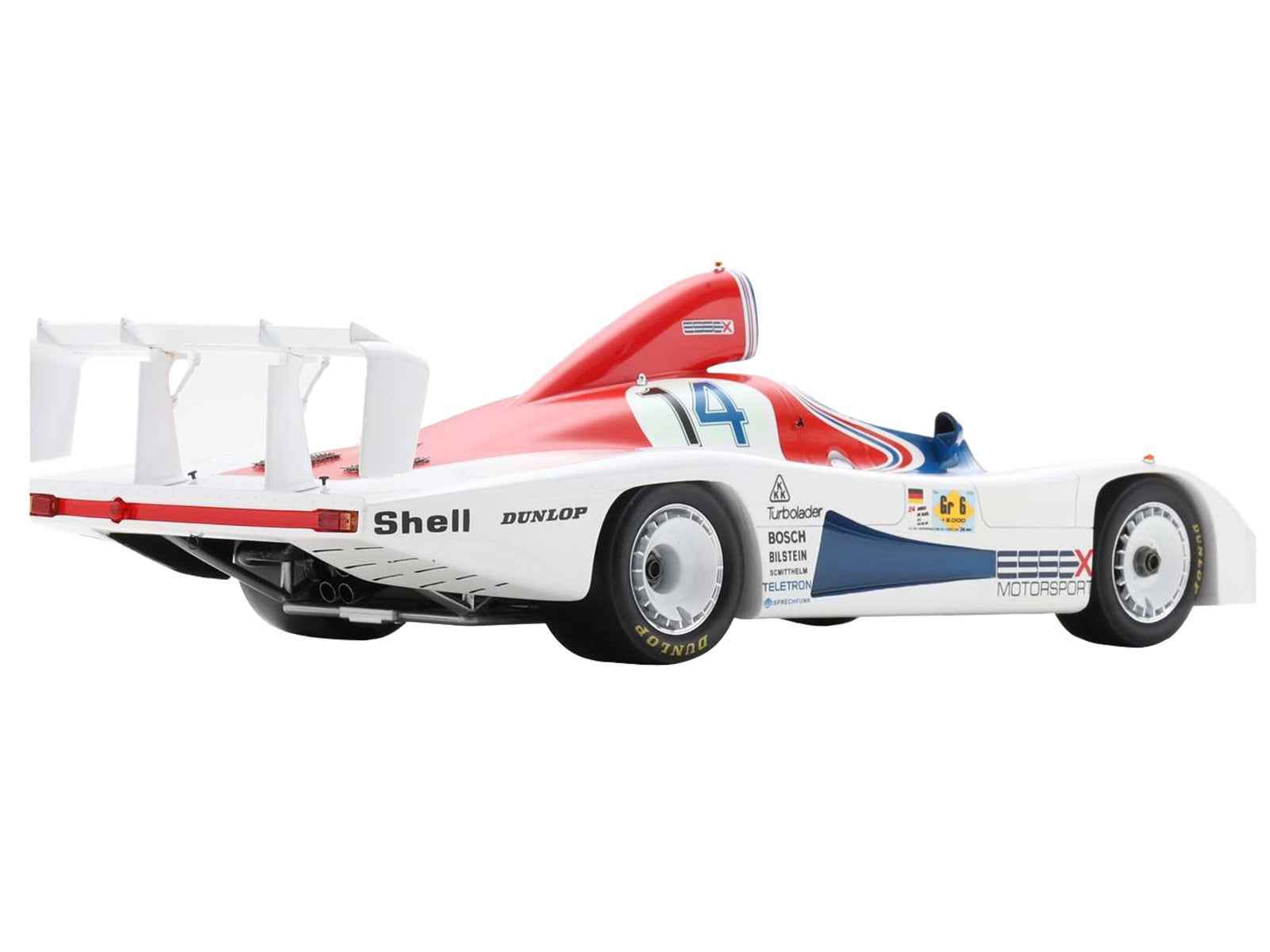 Porsche 936 #14 Bob Wollek - Hurley Haywood "Essex Motorsport Porsche" "24 Hours of Le Mans" (1979) with Acrylic Display Case 1/18 Model Car by Spark Miniature Motors Default Title Default Title-