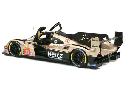 Porsche 963 #38 Jenson Button - Phil Hanson - Oliver Rasmussen "Hertz Team Jota" "Lone Star Le Mans" (2024) 1/18 Diecast Model Car by Norev Cartsfy Inc.