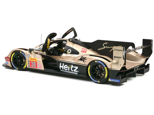 Porsche 963 #38 Jenson Button - Phil Hanson - Oliver Rasmussen "Hertz Team Jota" "Lone Star Le Mans" (2024) 1/18 Diecast Model Car by Norev Cartsfy Inc.