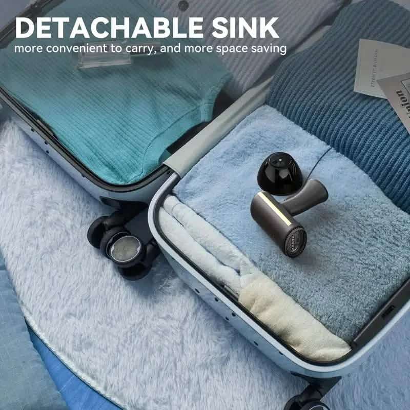 Portable 1100W Steam Iron with 300ml Tank & Fast Heat-Up Cartsfy Inc.