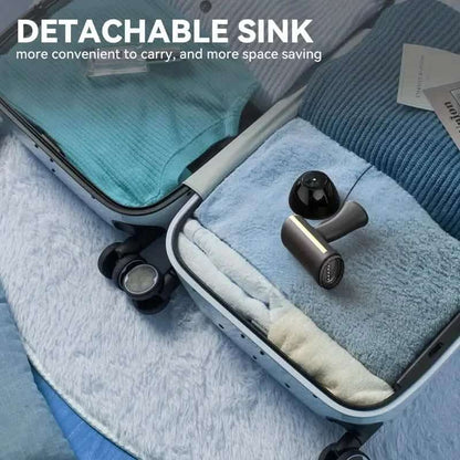 Portable 1100W Steam Iron with 300ml Tank & Fast Heat-Up Cartsfy Inc.