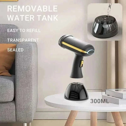 Portable 1100W Steam Iron with 300ml Tank & Fast Heat-Up Cartsfy Inc.