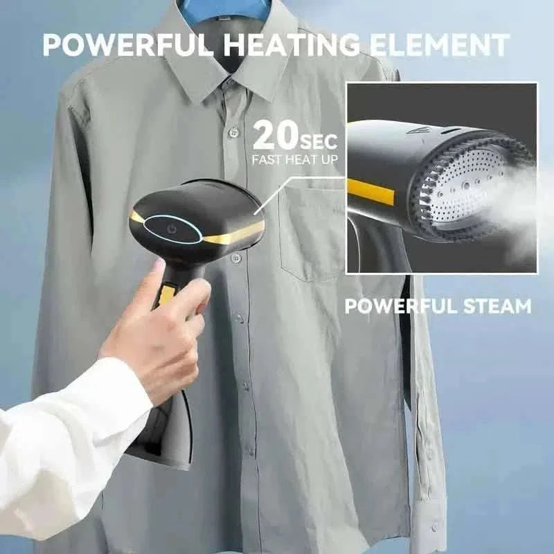 Portable 1100W Steam Iron with 300ml Tank & Fast Heat-Up Cartsfy Inc.