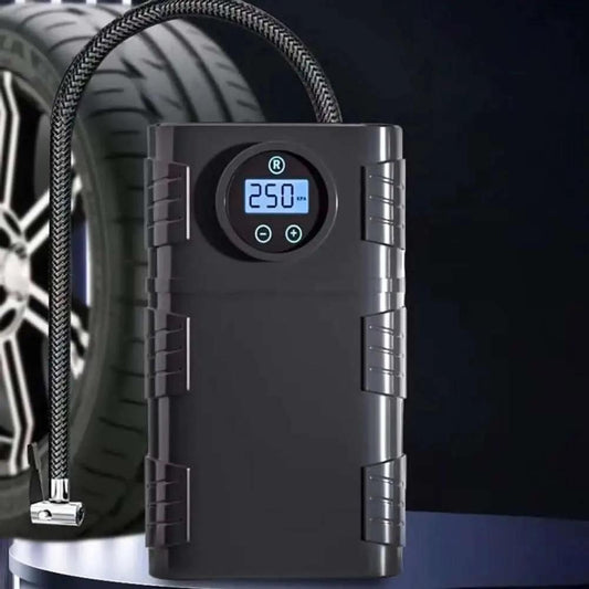 Portable 120 PSI Cordless Air Compressor – Tire Inflator for Car, Bike & Motorcycle DailySale Default Title Default Title-