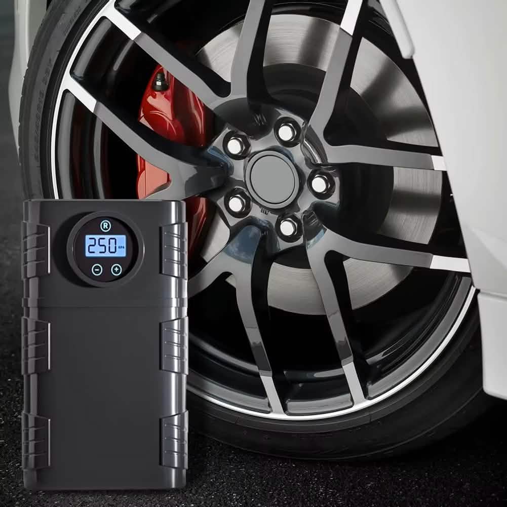 Portable 120 PSI Cordless Air Compressor – Tire Inflator for Car, Bike & Motorcycle DailySale Default Title Default Title-
