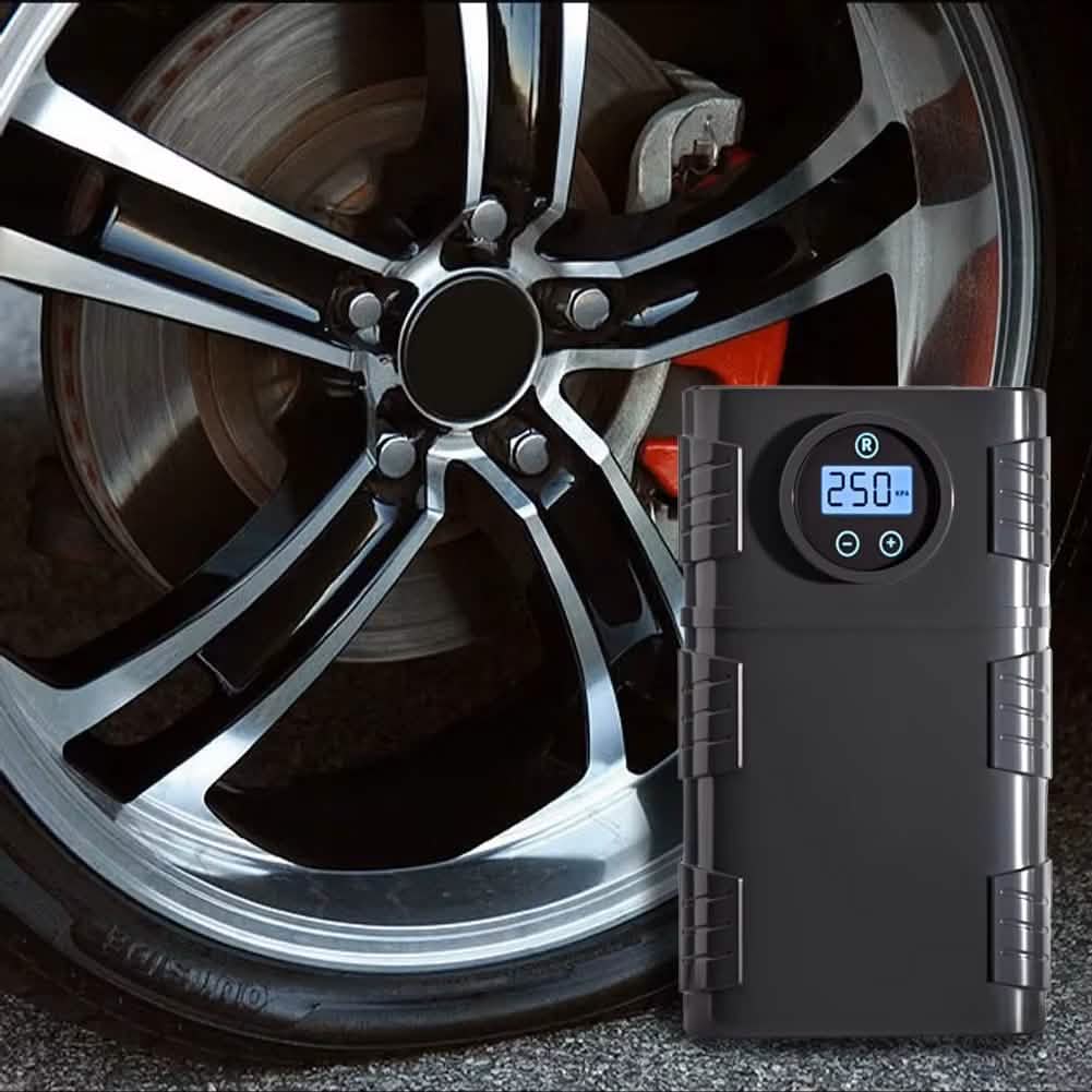 Portable 120 PSI Cordless Air Compressor – Tire Inflator for Car, Bike & Motorcycle DailySale Default Title Default Title-