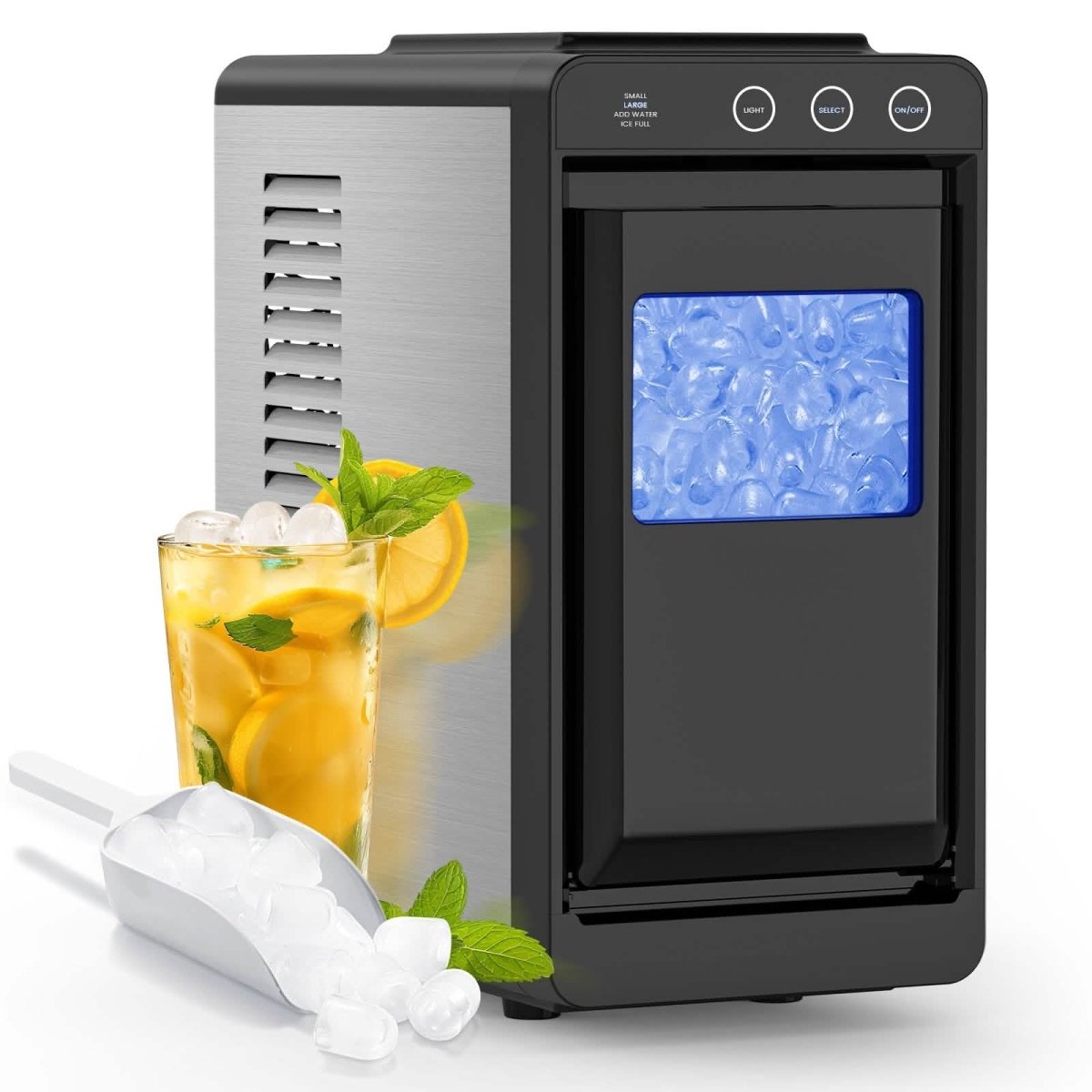 Portable Countertop Ice Maker – 8 Cubes/6 Min, Self - Cleaning - Cartsfy Inc.