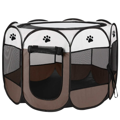 Portable Foldable Pet Playpen For Dogs Cats Other Pets - Cartsfy Inc.