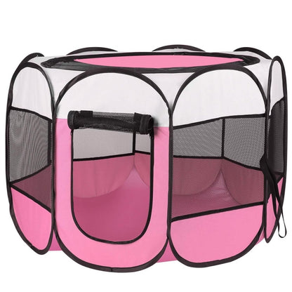 Portable Foldable Pet Playpen For Dogs Cats Other Pets - Cartsfy Inc.