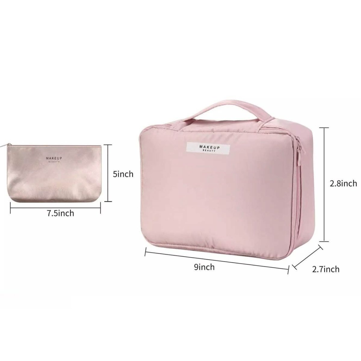 Portable Makeup Beauty Bag Multifunction Cosmetic Organizer Toiletry Tidy Bag - Cartsfy Inc.
