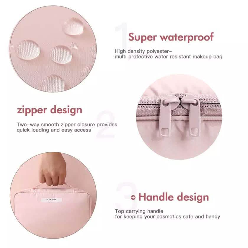 Portable Makeup Beauty Bag Multifunction Cosmetic Organizer Toiletry Tidy Bag - Cartsfy Inc.