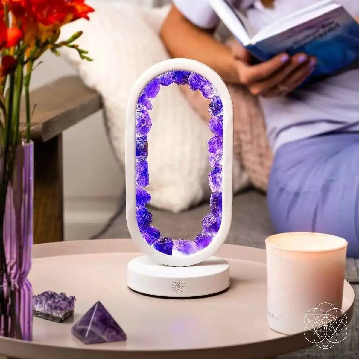 Portal to Peace - Amethyst Lamp of Stress Relief Conscious Items Default Title Default Title-