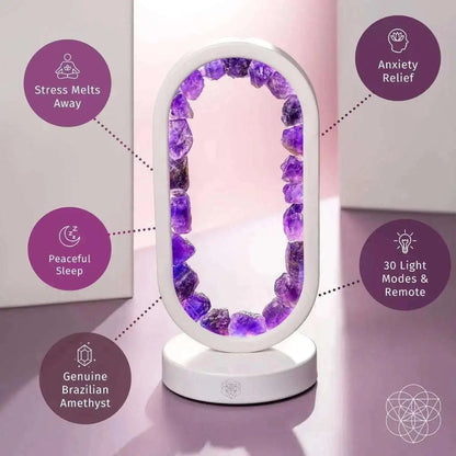 Portal to Peace - Amethyst Lamp of Stress Relief Cartsfy Inc.
