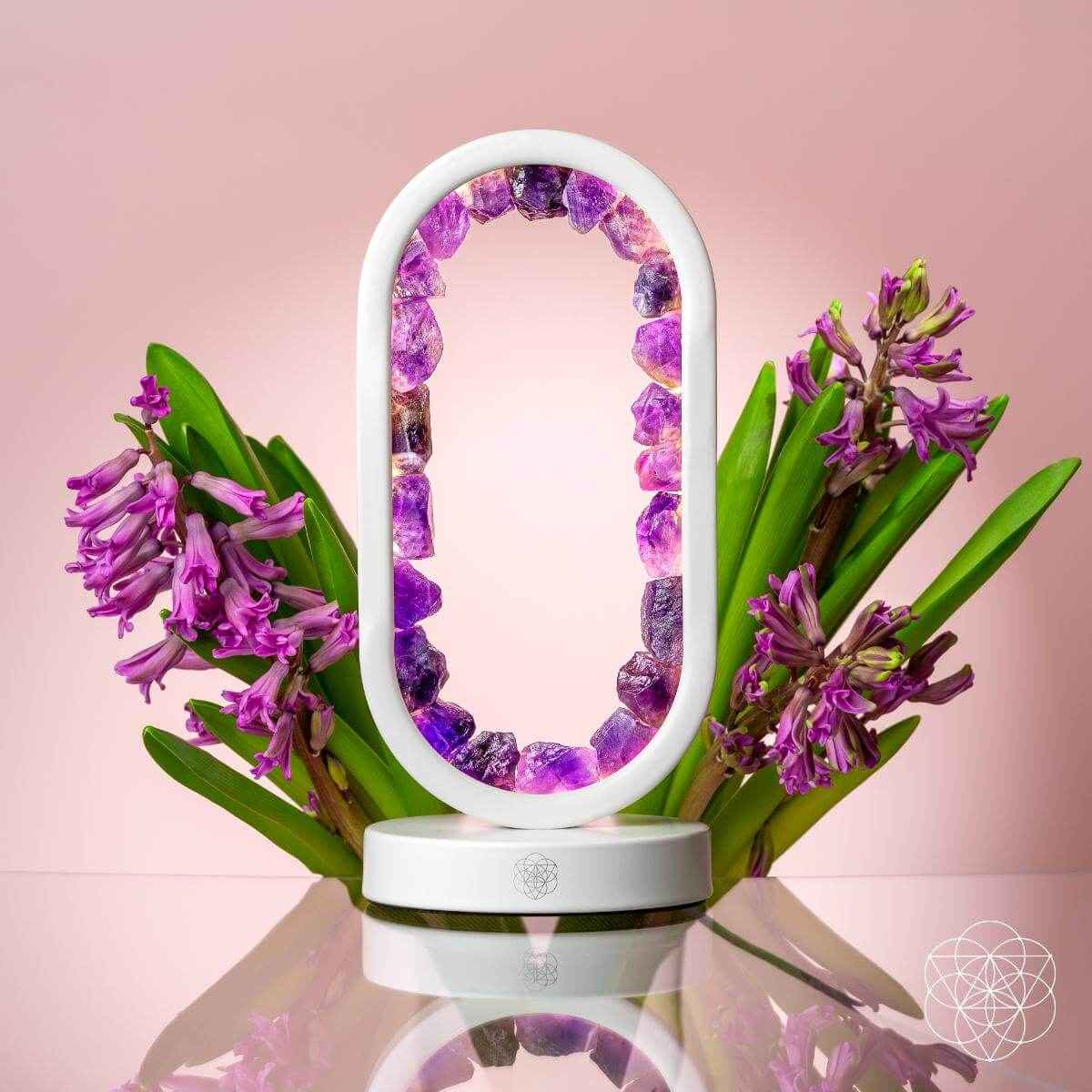 Portal to Peace - Amethyst Lamp of Stress Relief Cartsfy Inc.