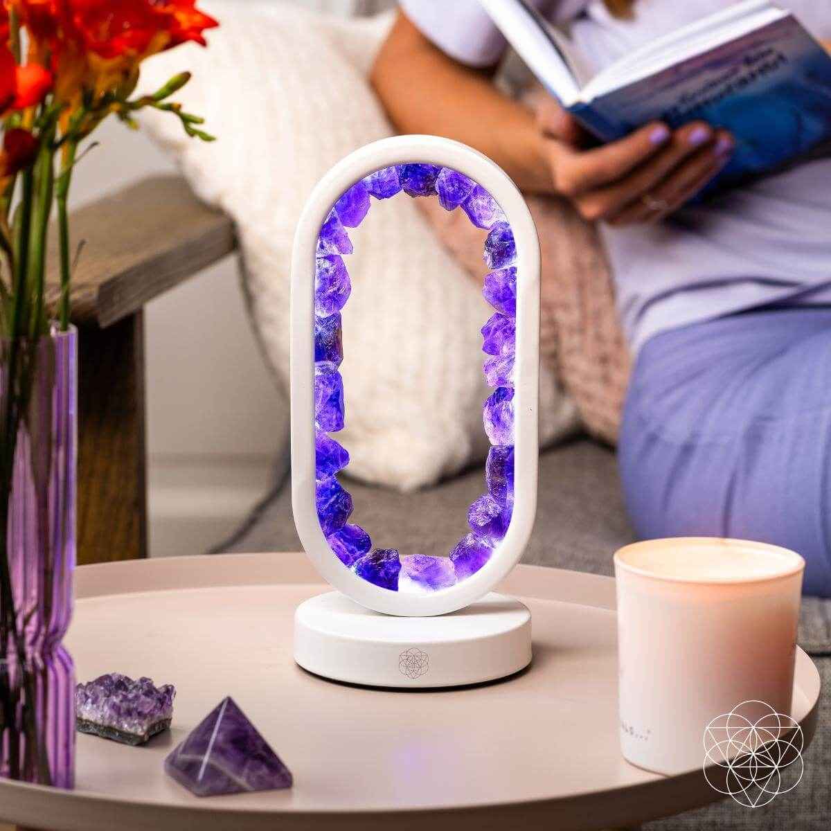 Portal to Peace - Amethyst Lamp of Stress Relief Cartsfy Inc.